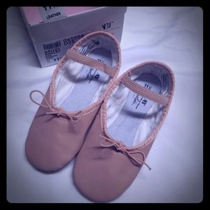 NEW Pink Ballet Slippers 11.5